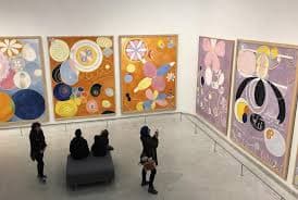 La belleza de una pintura abstracta