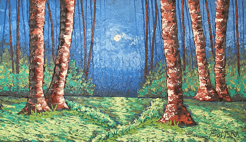 Salida del bosque de Bolívar Bravo