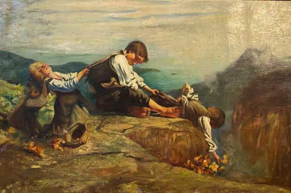 Niños jugando de Tito Gordon