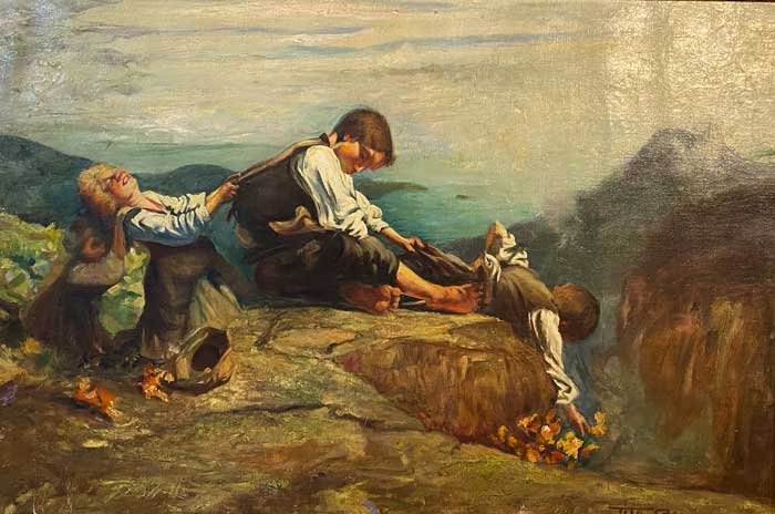 Niños jugando de Tito Gordon